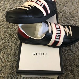 Gucci Ace Stripe Size 13 (New in Box)